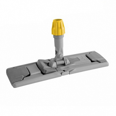 Держатель мопов с зажимами Filmop с механизмом складывания EASY WASH (36х10см), желтый